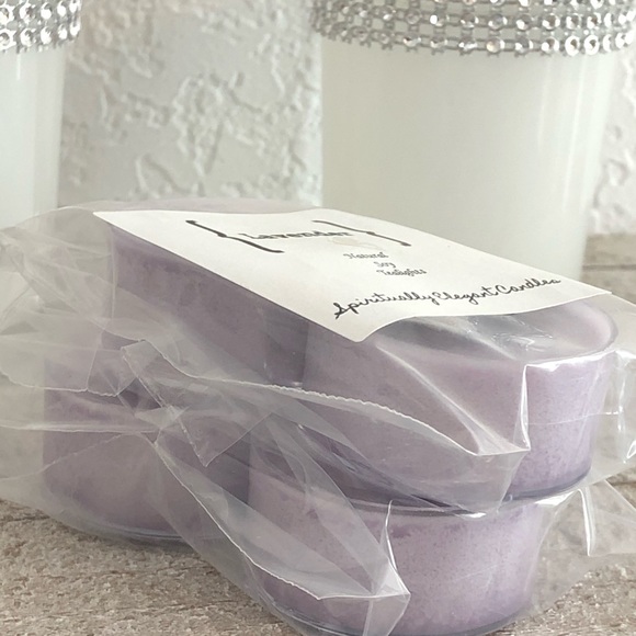 Lavender Soy Tealights | 4 Pack - Picture 2 of 2